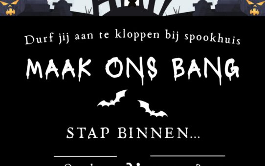 Spookhuis 'Maak Ons Bang'